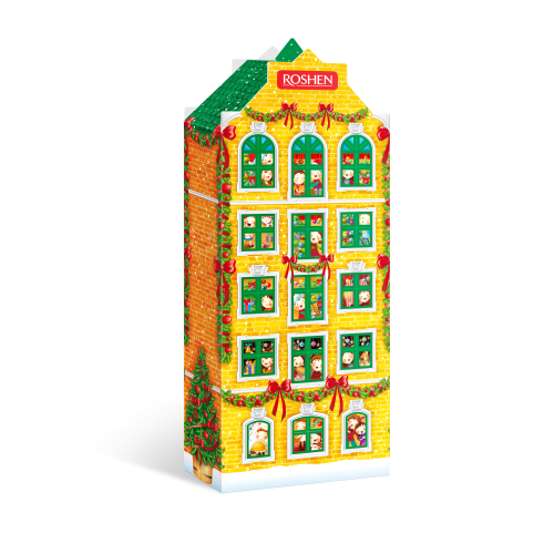 Новорічні подарунки №11"Новорічний будинок"ROSHEN, 729 г